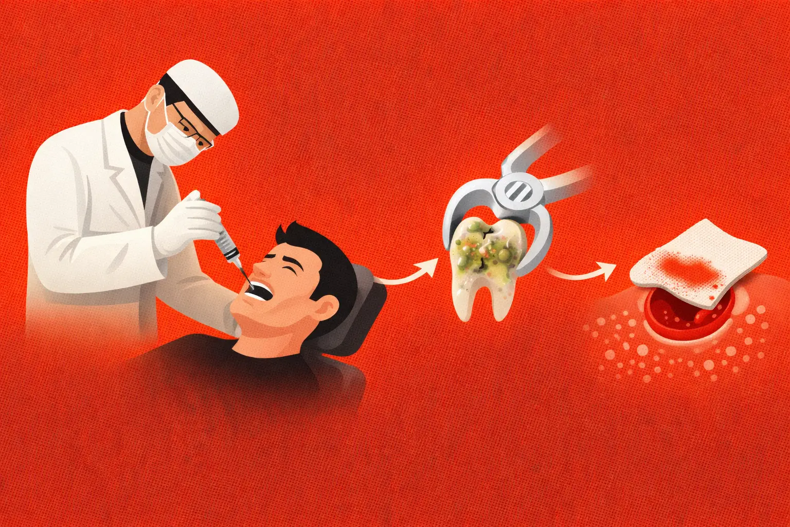 emergency tooth extraction procedure