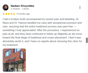 Nadeen-Khoyrattee-review -on-night-and-day-dental-services