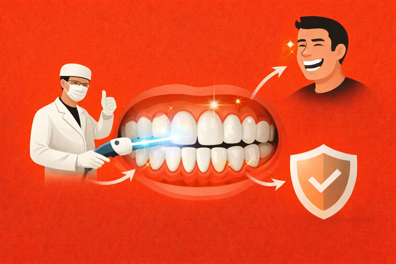 benefits of professional teeth whitening