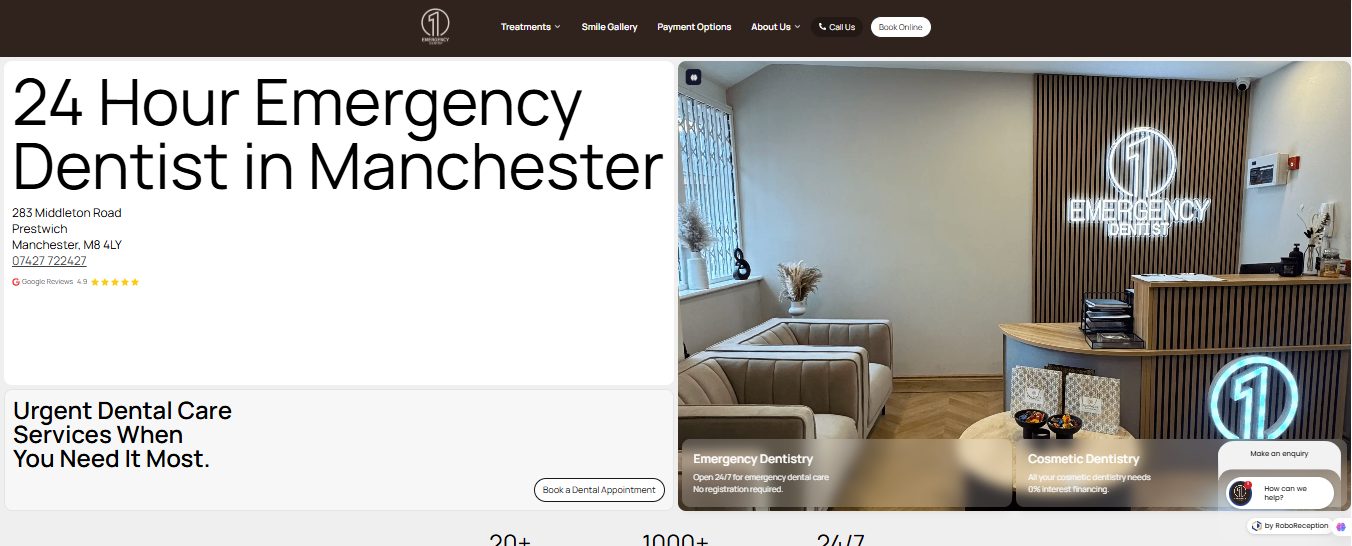 one emergency dentist manchester