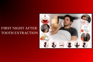 first night after tooth extraction