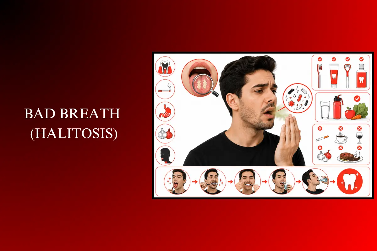 bad breath (halitosis)